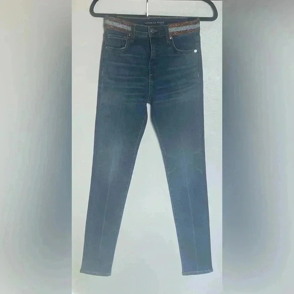 Veronica Beard Kate high-rise skinny jeans - Picture 5 of 10
